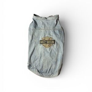 Harley-Davidson Dog Denim Vest